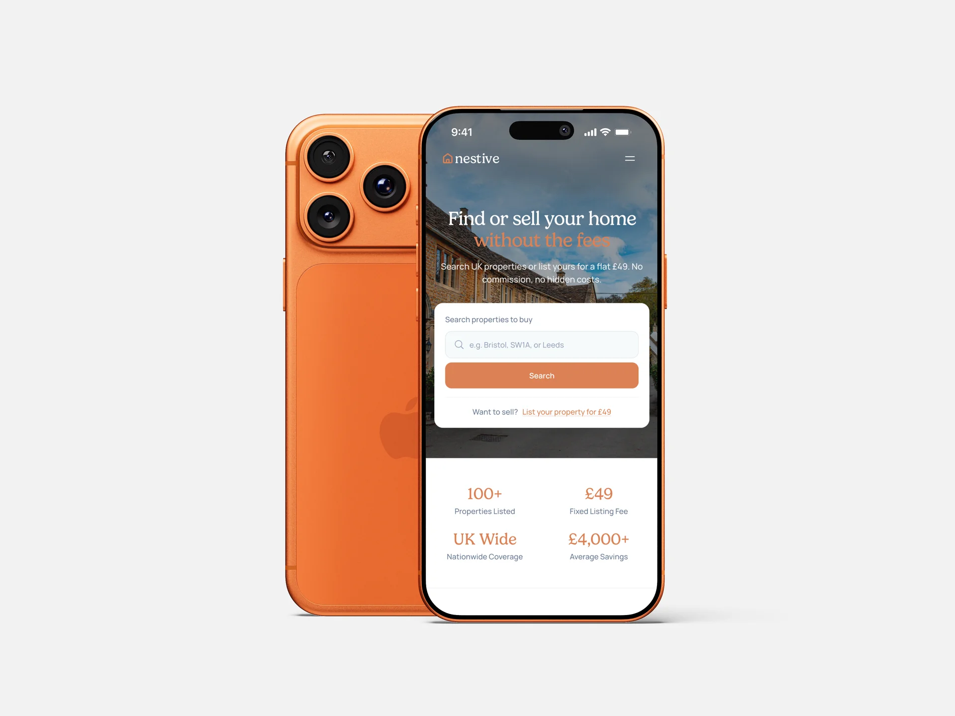 Nestive mockup